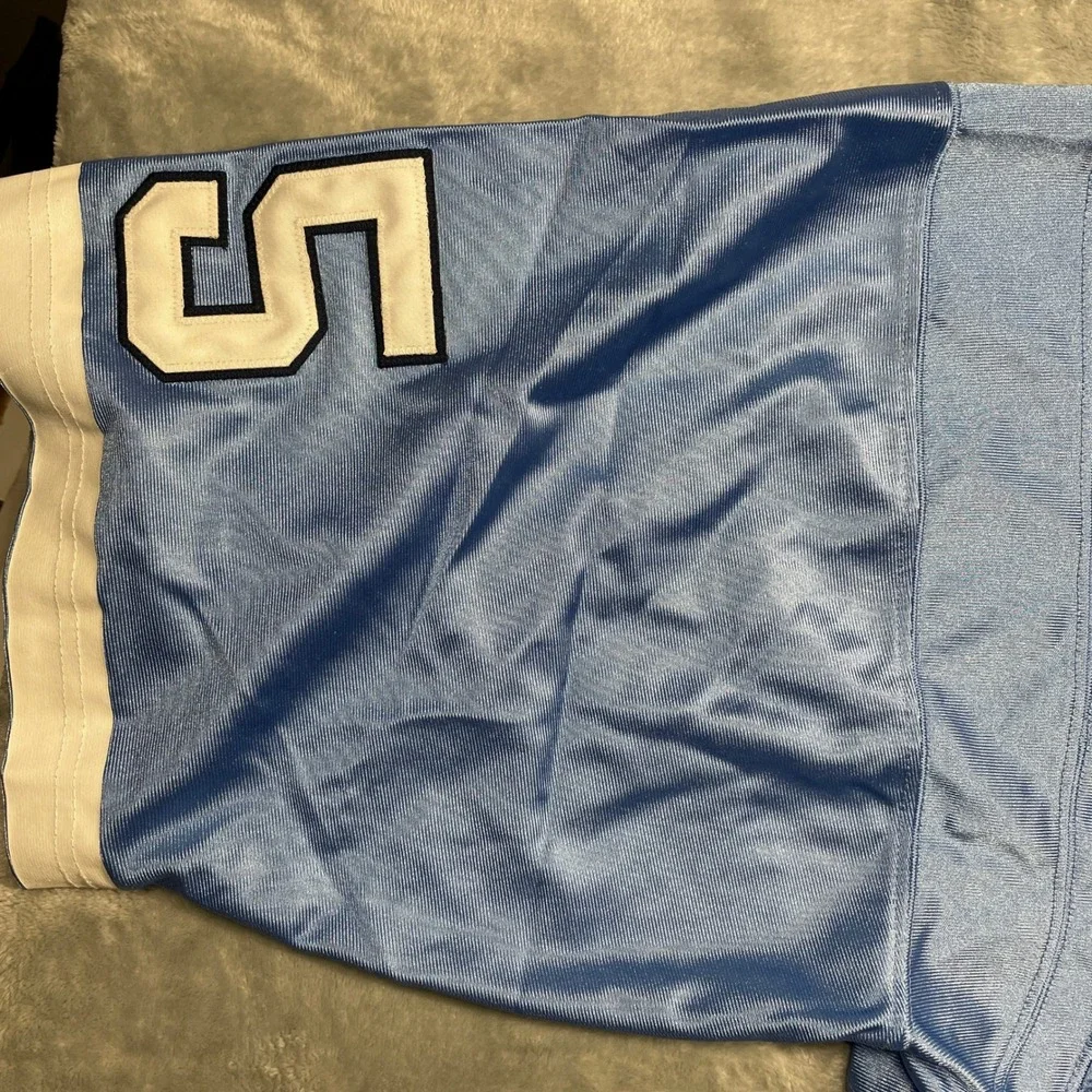 Vintage Y2K Nike‎ Football Jersey Men North Carolina Tar Heels Blue UNC 25 2XL
